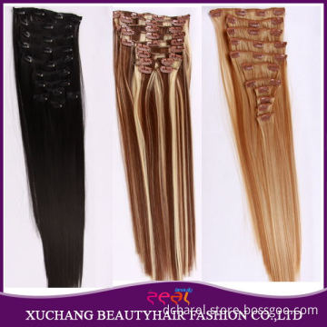 Wholesale Virgin Brazilian Clip in Hair Extensions